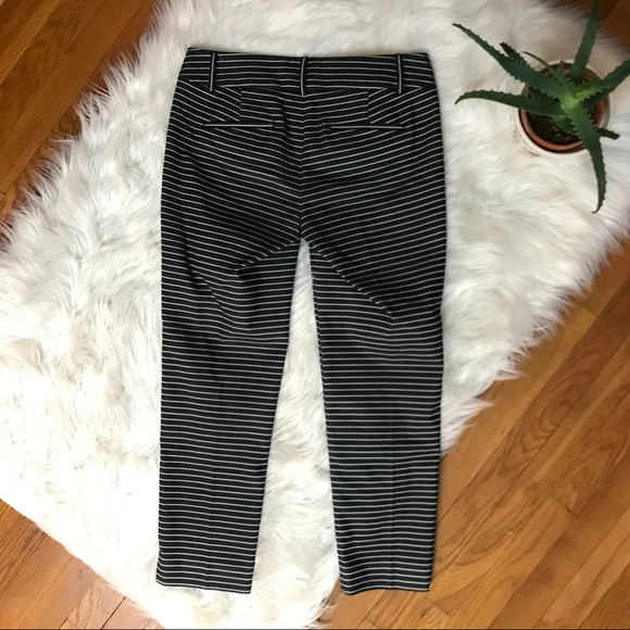 LOFT Marisa The Riviera Pant Striped Ankle Pants - Picture 5 of 8